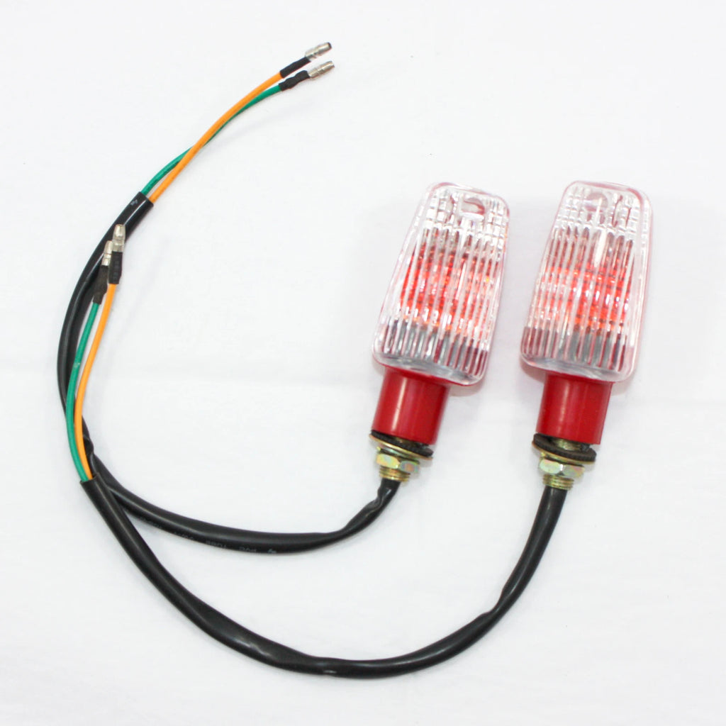 12V Red Indicator Turn Signal Light for PIT PRO Dirt Motorcycle (MX)