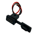 USB-C Charging Port with Snap Lock for Universal Applications (2018–2023)