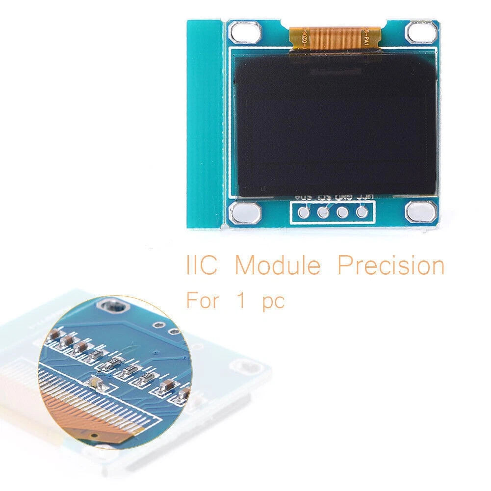 0.96" I2C IIC Serial 128X64 12864 Blue OLED LCD LED Display Module for