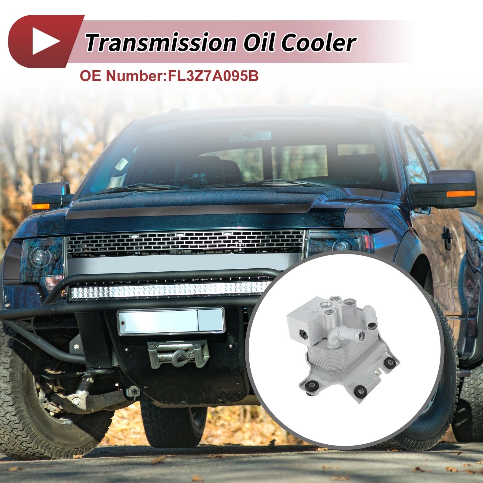 Engine Oil Cooler for Ford F-150 2015–2019 V8 5.0L Replacement