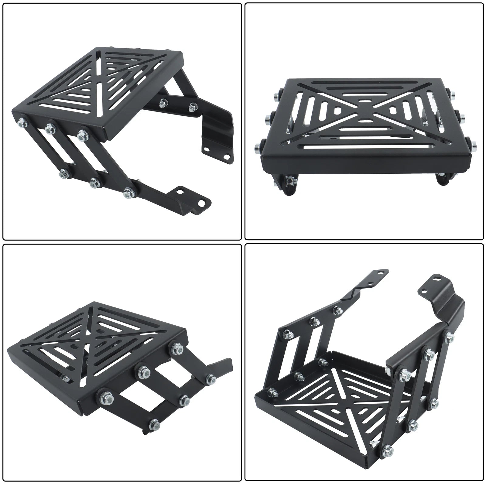 Motorcycle Trunk Mount for Touring Models (Carbon Steel)