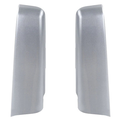 Saddlebag Strips for Harley Street Glide (2014–2023) Silver Black Honeycomb Fade