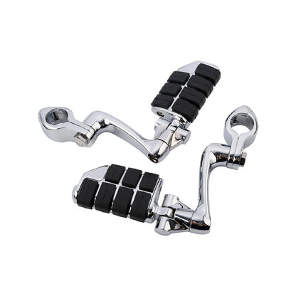 1-1/4" Long Highway Foot Pegs for Harley Touring Road Glide