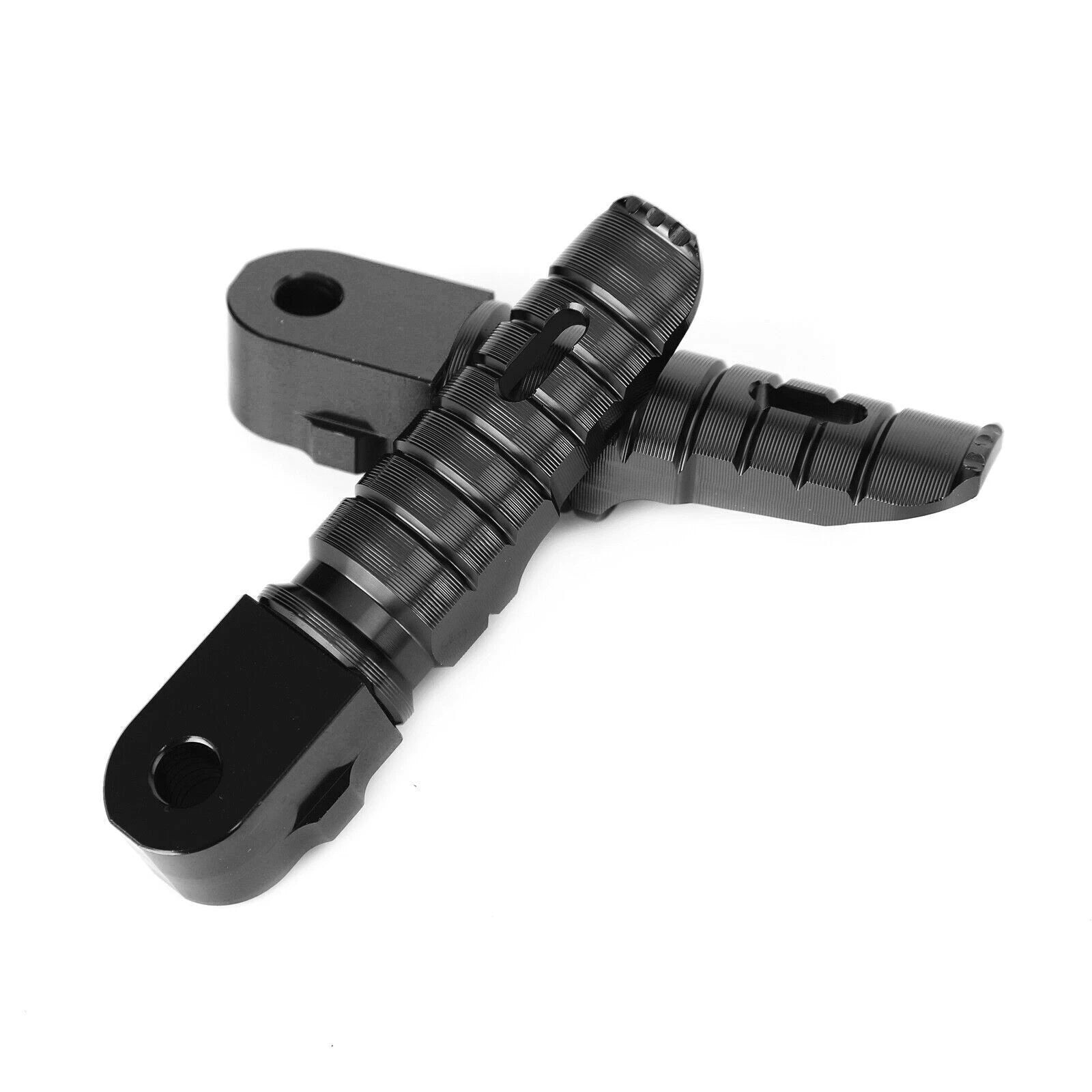 Rear Footrests Foot Pegs for Peugeot Speedfight 4 50 125 150 (All Years) T9 Black
