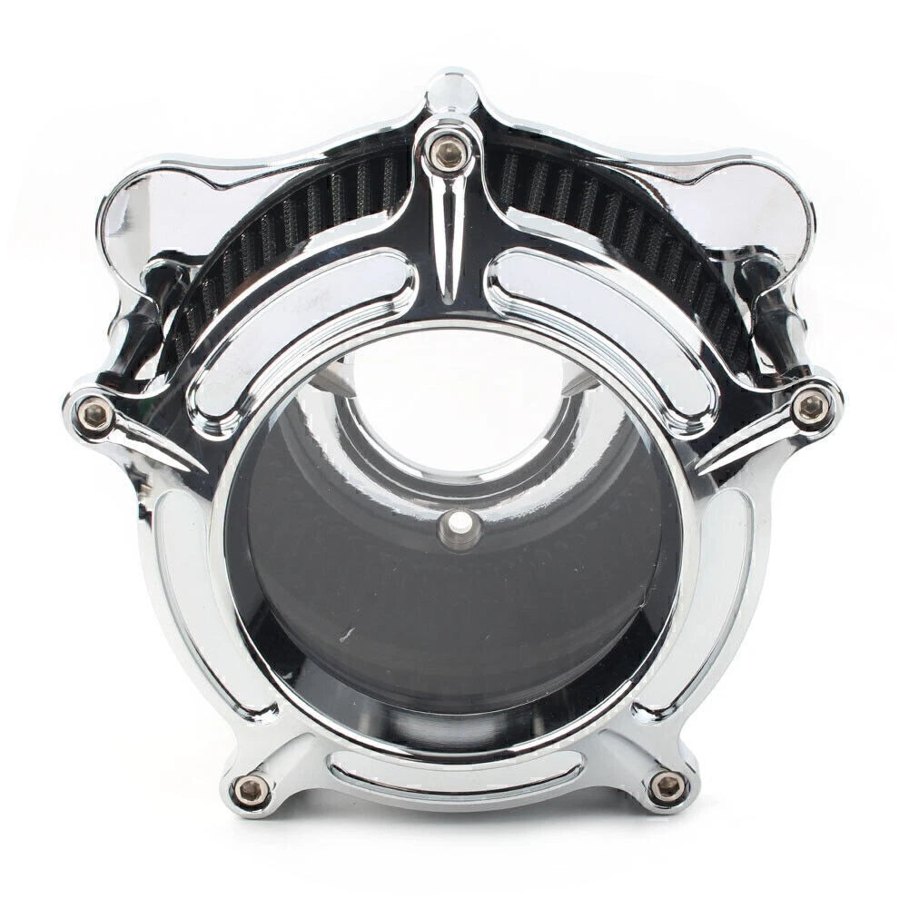 CNC Air Filter Intake Cleaner for Harley Touring Trike (2008–2016) Chrome