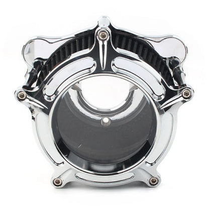 CNC Air Filter Intake Cleaner for Harley Touring Trike (2008–2016) Chrome