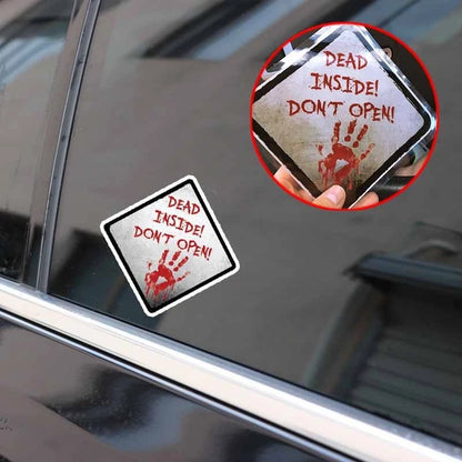 Right Hand Print Decal for Car (Outdoor Use)