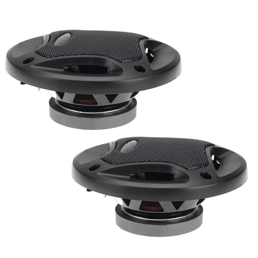 2Pcs 6.5" Coaxial Car Speakers for Universal Fit (12V 400W 90dB)