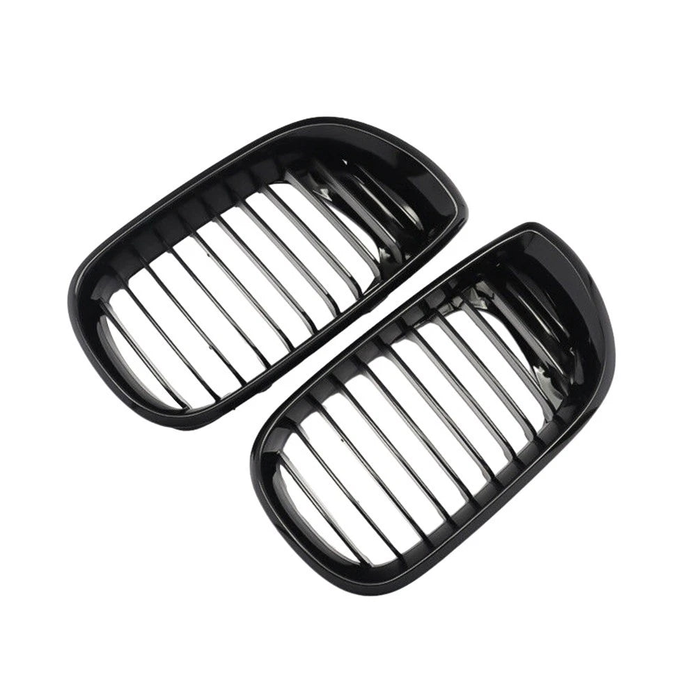 Gloss Black Grilles for BMW E46 3 Series (1998–2006)