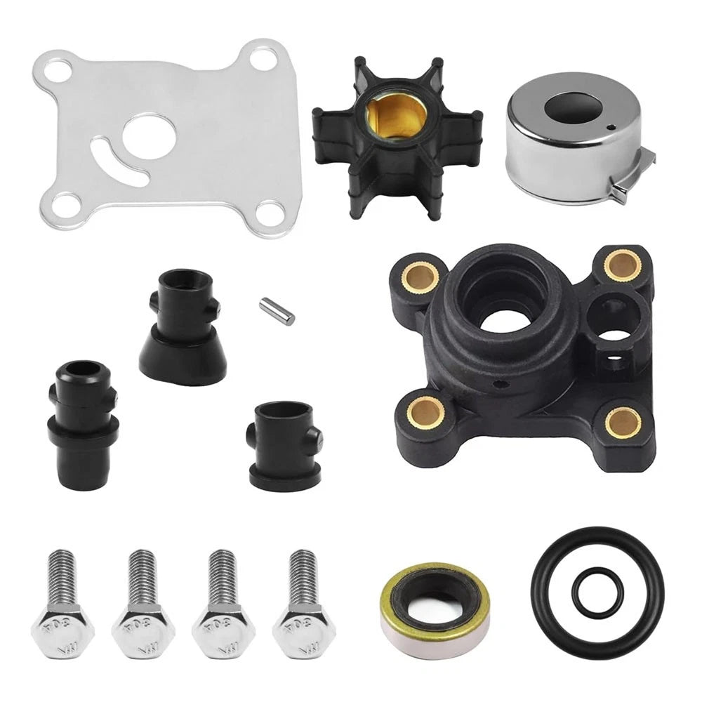Water Pump Impeller Kit 394711 Fit For Johnson Evinrude 9.9 & 15HP Replacement