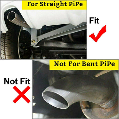 Stainless Steel Rear Exhaust Pipe Tail Muffler Tip for Audi Q7 (2009–2021)