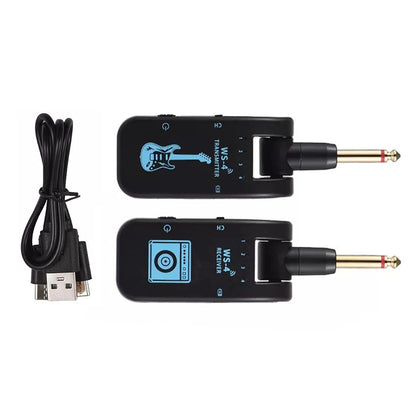 8 Channels Wireless Guitar Transmitter and Receiver (2.4G)
