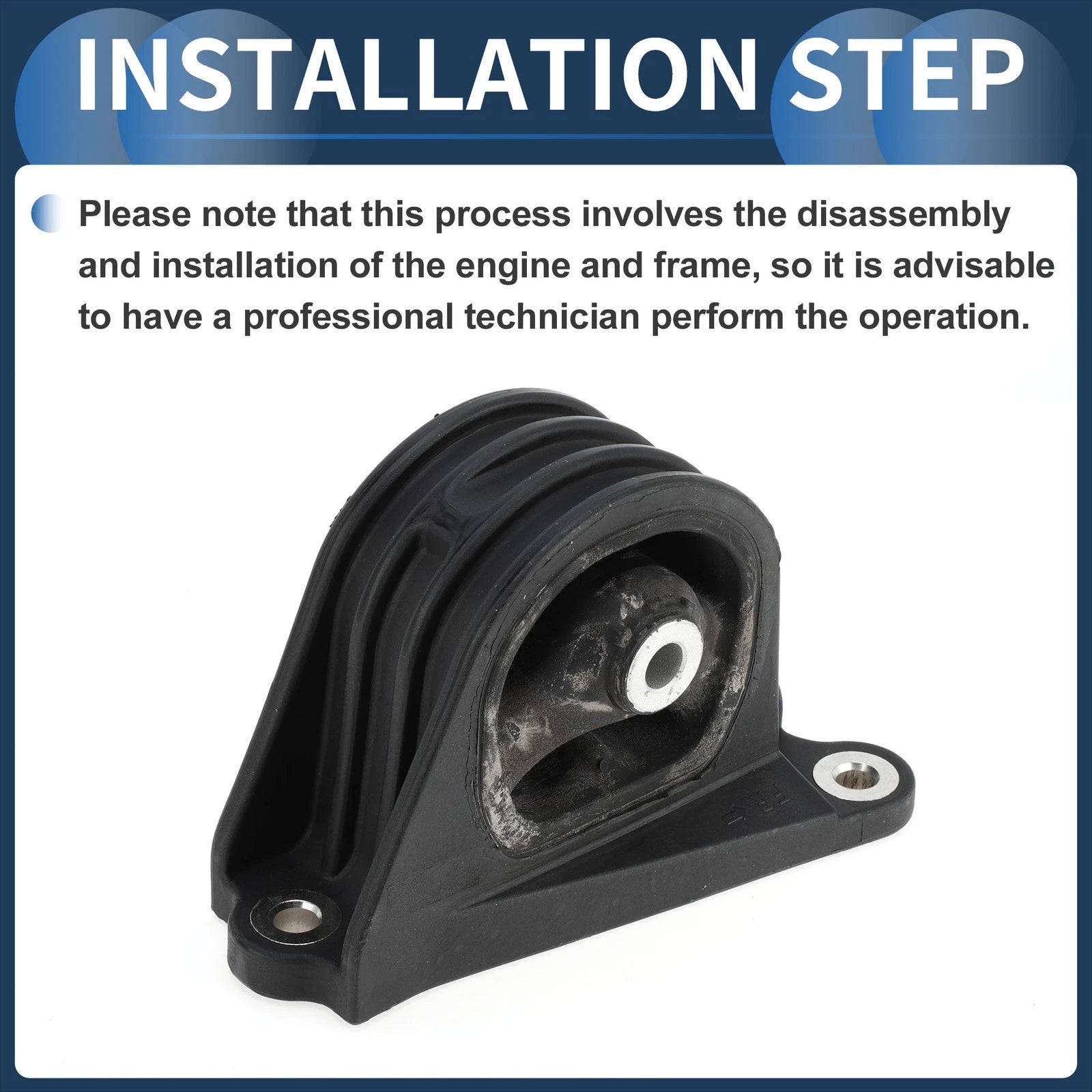 Engine Motor Mount Replacement for Honda Accord 9th CR6 Generation (2016–2018)
