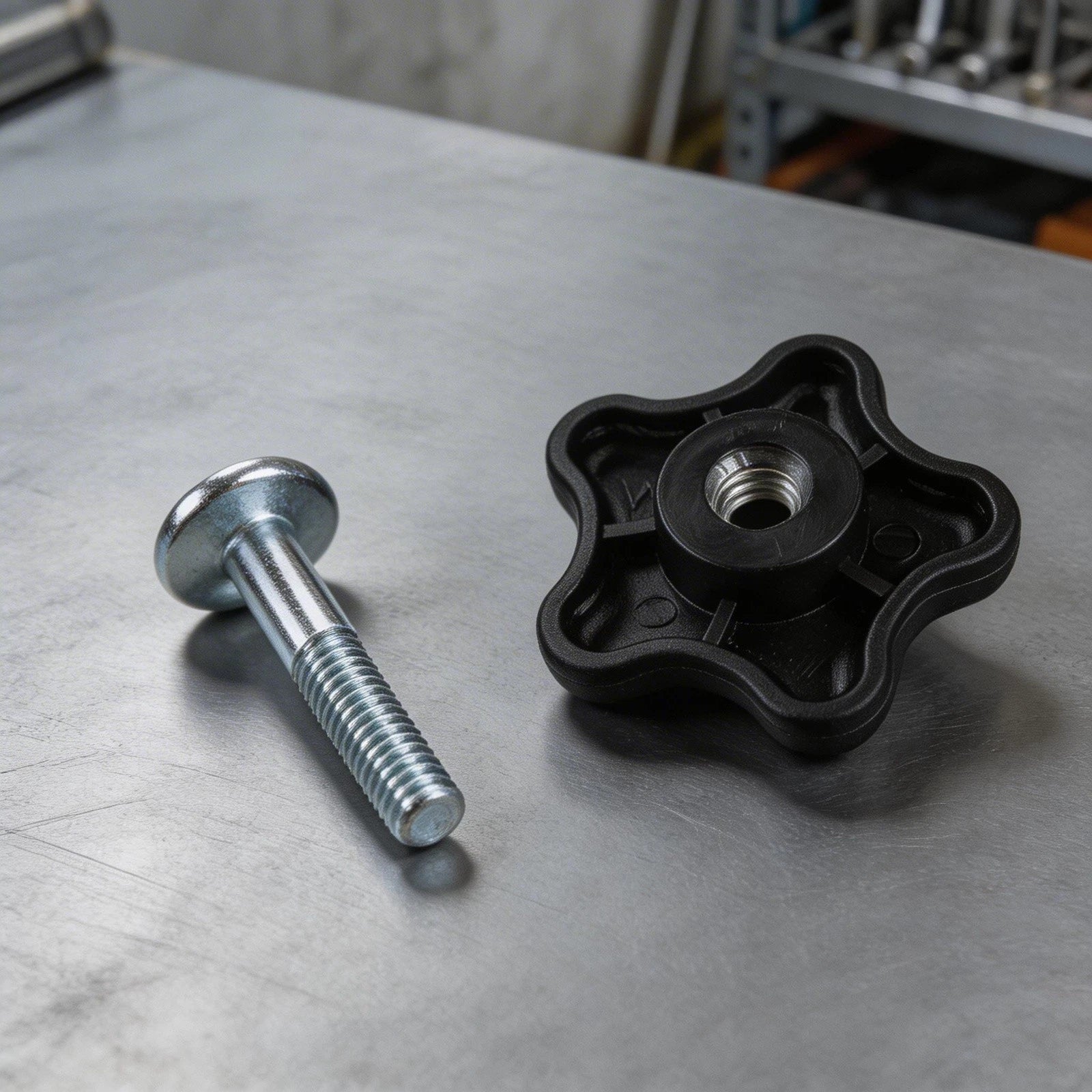 Bolt and Handle Set for Replacement Use (Black Plum)