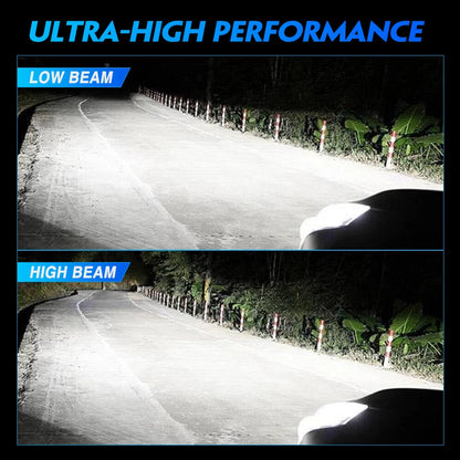 2X H13 H4 H7 9005 9006 LED Headlight Bulbs for