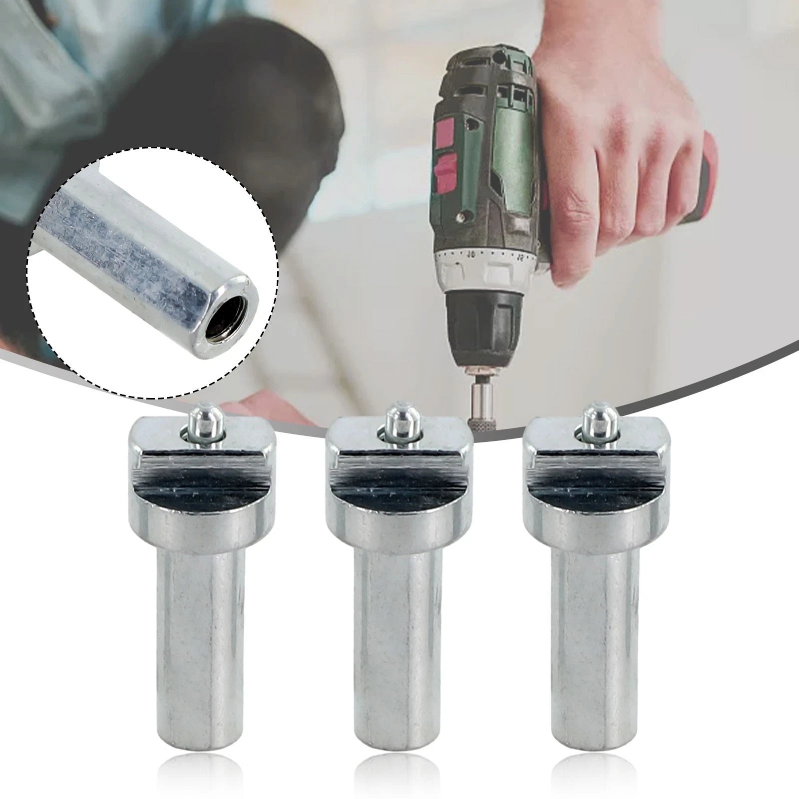 Electric Drill Dredge Cleaner Adapter for Quick Pipe Cleaning