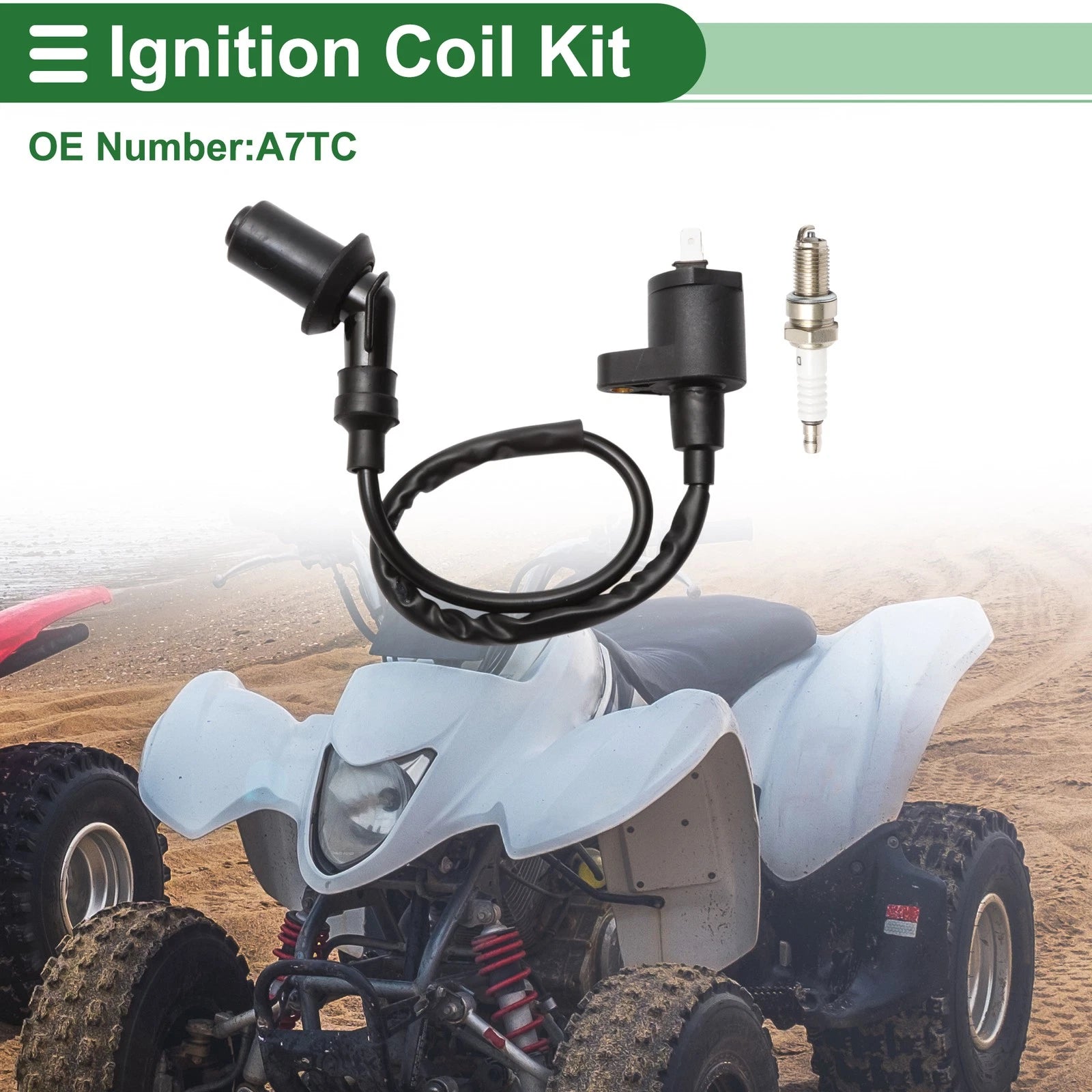Ignition Coil Replacement for Honda CRF50F (2004–2013) 1 Set
