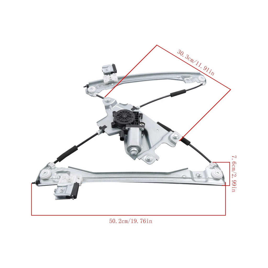 Power Window Motor Assembly for Chevrolet Equinox, GMC Terrain (2012–2017)