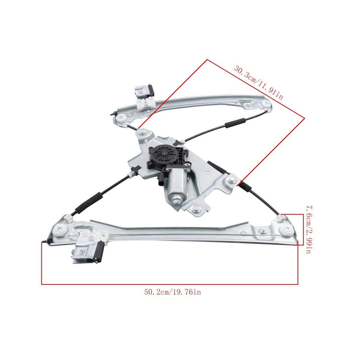 Power Window Motor Assembly for Chevrolet Equinox, GMC Terrain (2012–2017)