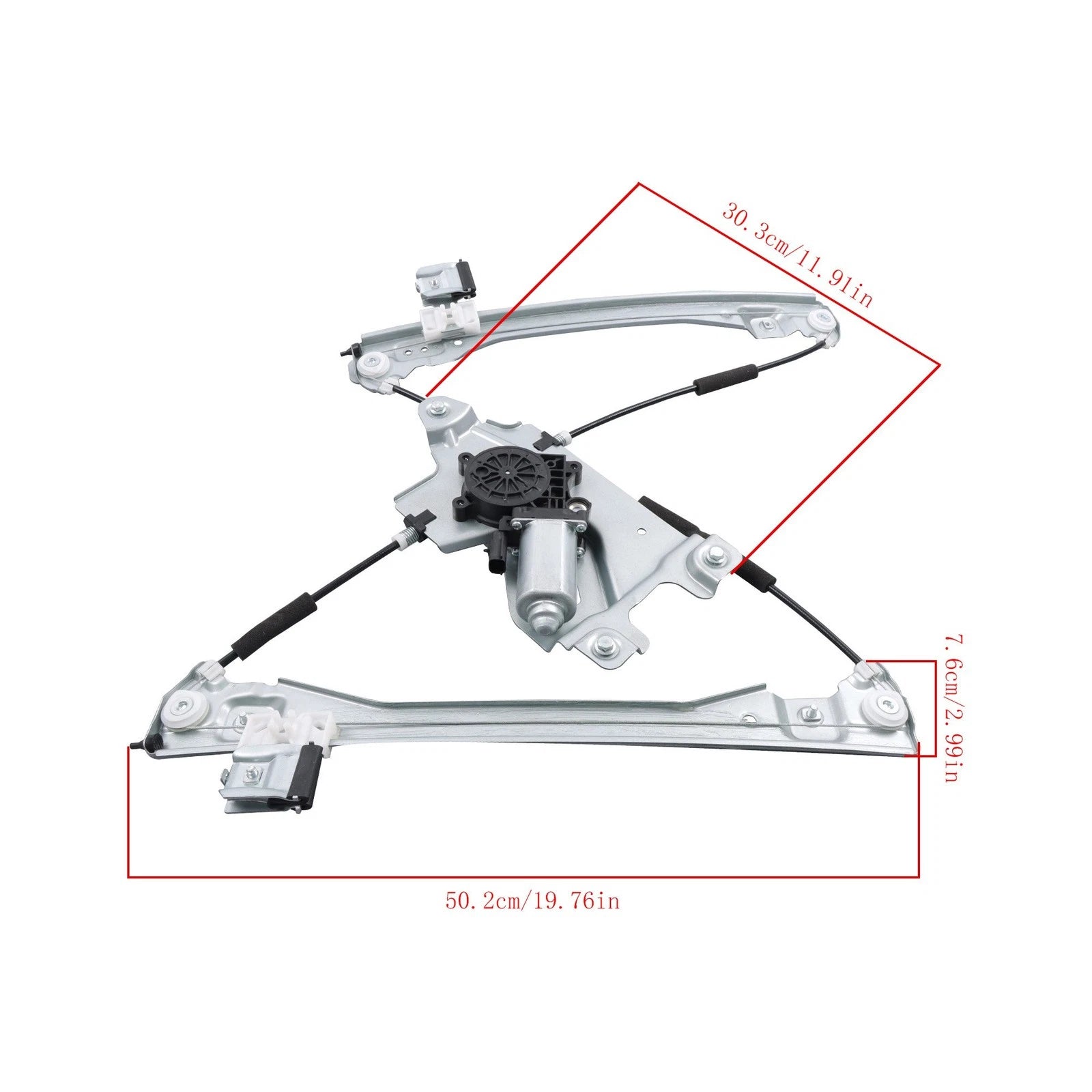 Power Window Motor Assembly for Chevrolet Equinox, GMC Terrain (2012–2017)