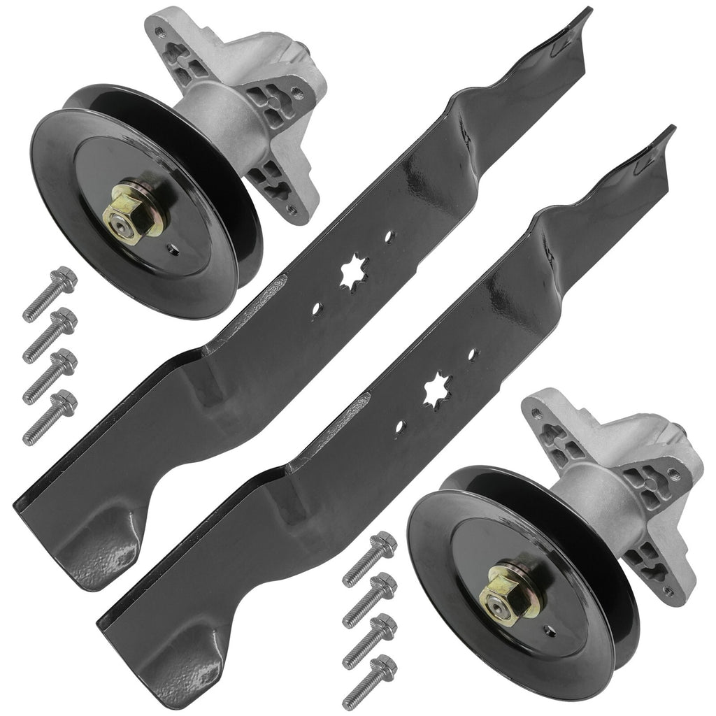 Mower Spindle Assembly with Blade for MTD Craftsman Z6600 54 Inch (2017–2019)