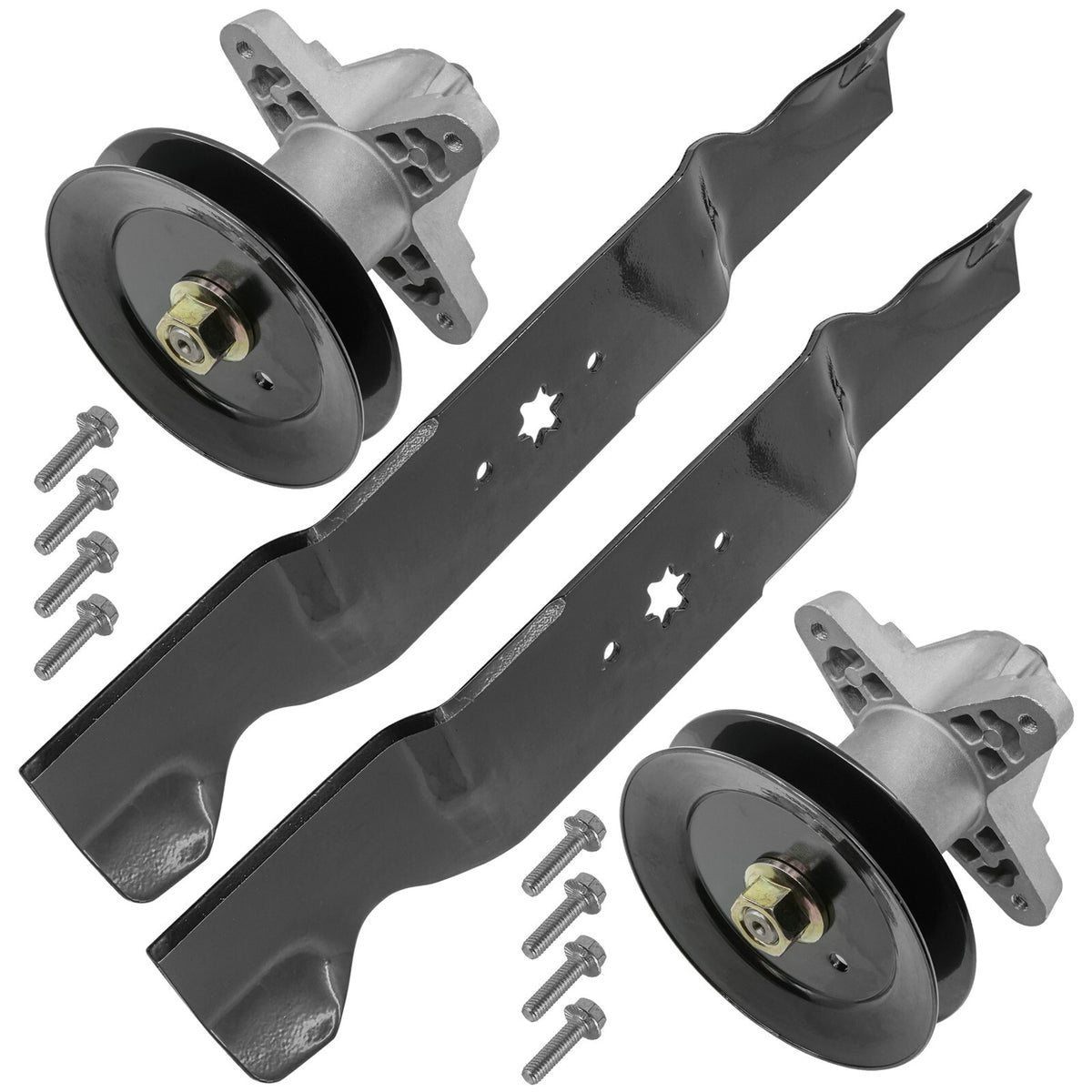 Mower Spindle Assembly with Blade for MTD Craftsman Z6600 54 Inch (2017–2019)