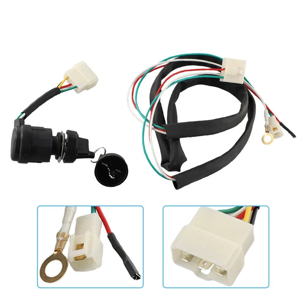 Engine Cultivator Generator Water Pump Ignition Key Switch for