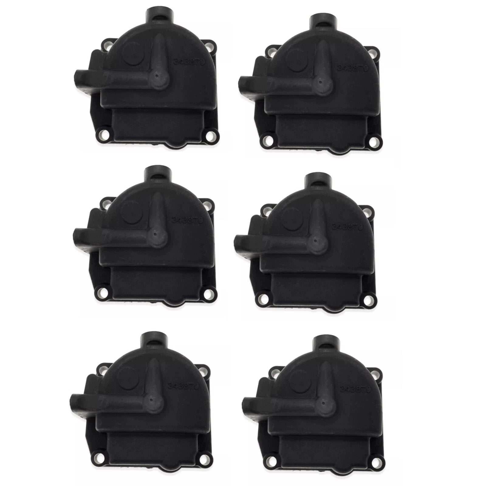 6X Carburetor Bowl Float Chamber for Johnson 90-175HP (1990–2005) 766418