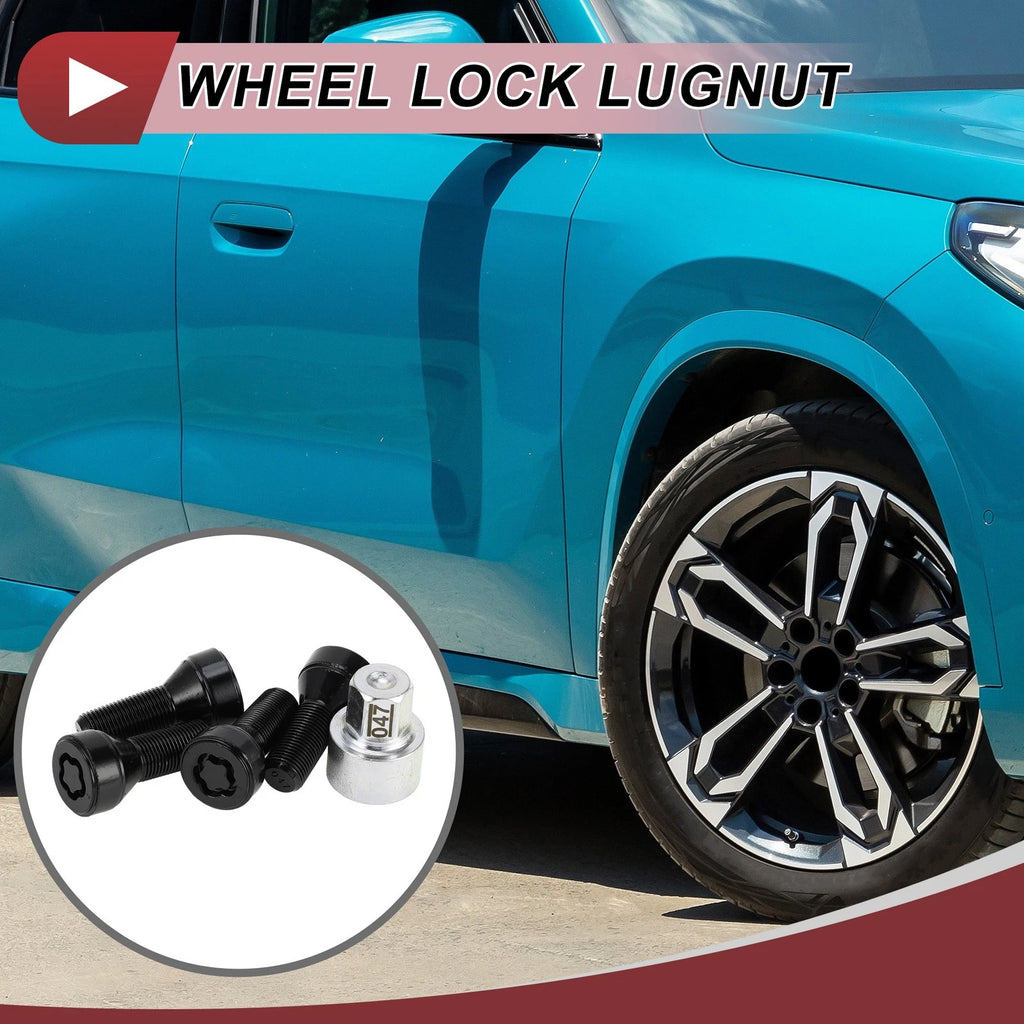 Wheel Lock Lug Nut Key Socket Set Anti theft for BMW 3 Series (2006–2019)