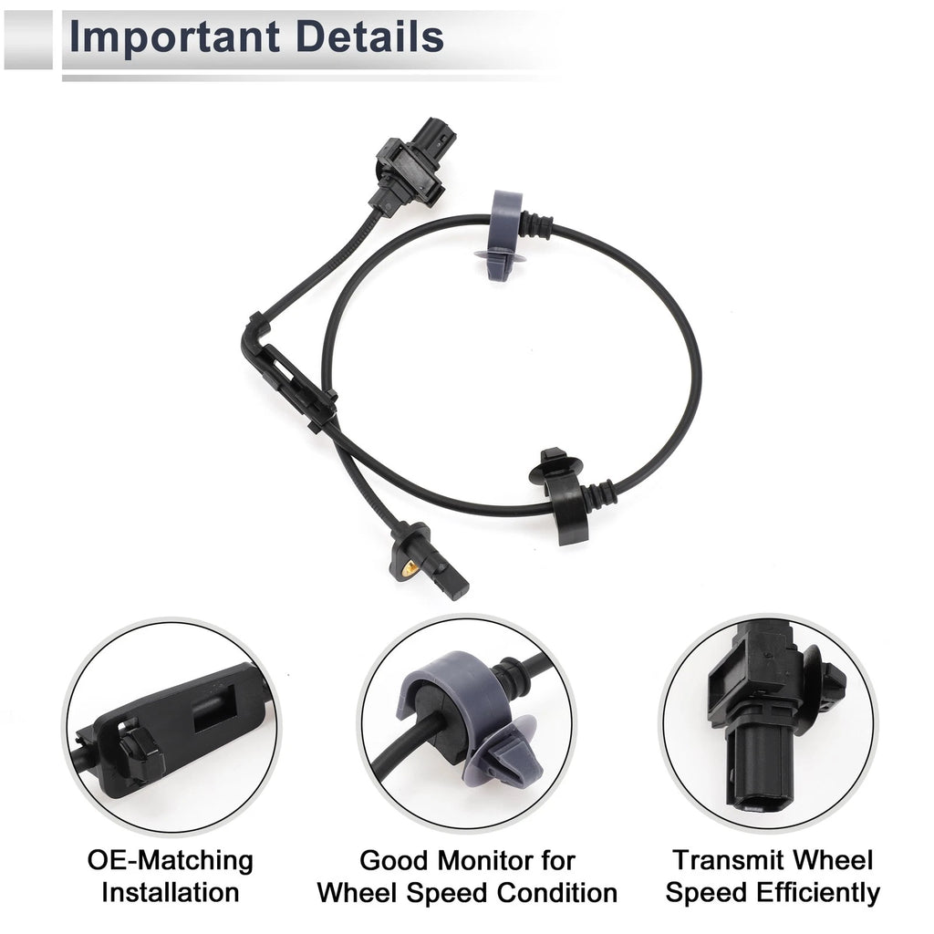 ABS Wheel Speed Sensor No. 57455SNEA01 for Honda Civic (2006–2011) Front Left