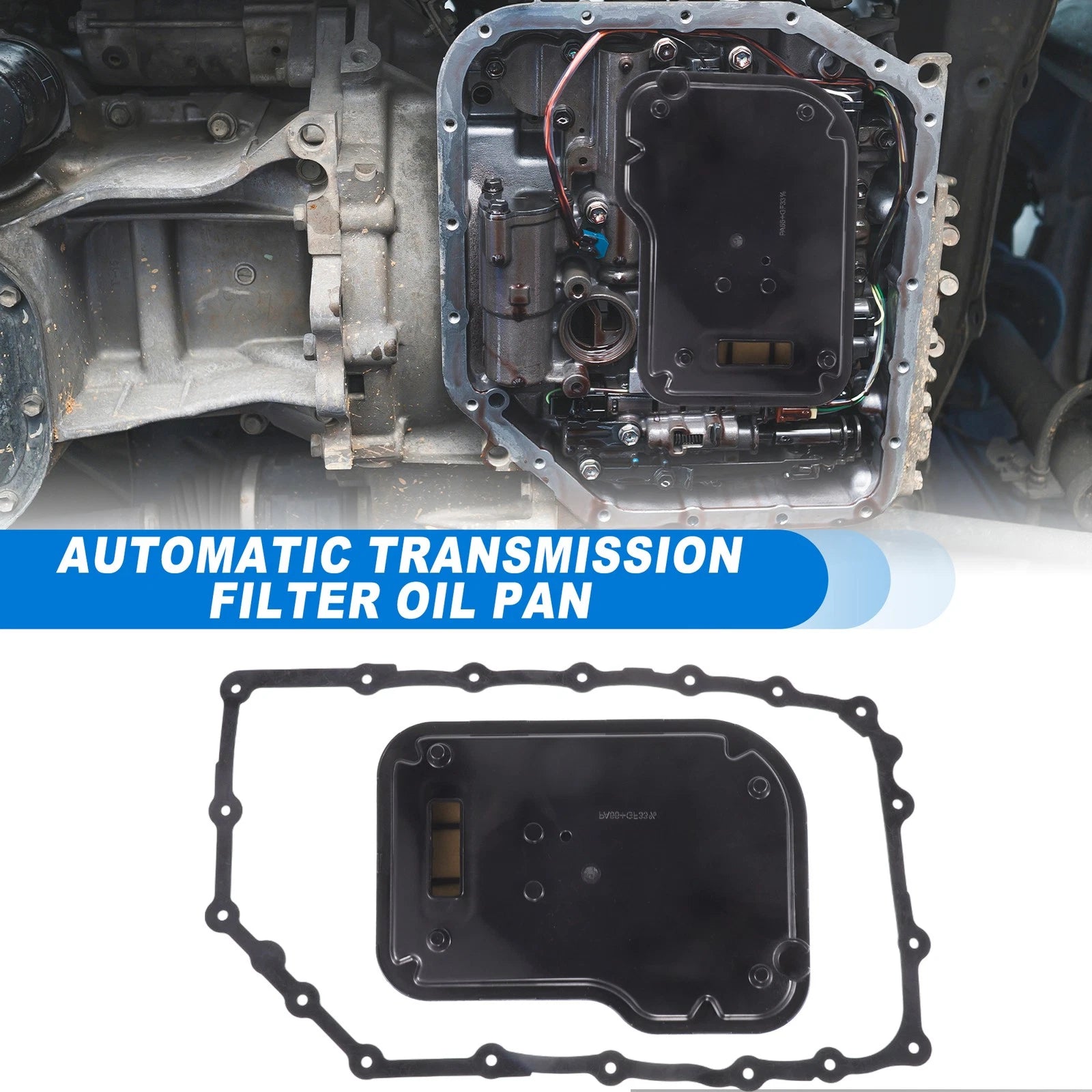 Transmission Filter Oil Pan Gasket Kit for Chevrolet (2011–2019)