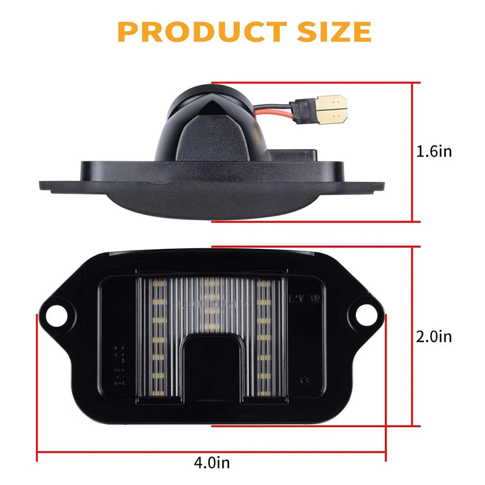 1x White LED License Plate Light Lamp For Ford Mustang 2005 2006 2007 2008 2009