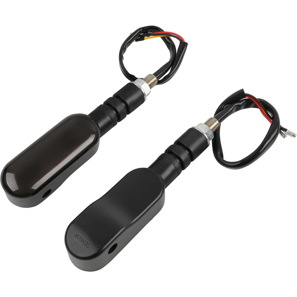 2X Sequential Flowing LED Turn Signal Indicator Lights for Motorcycle