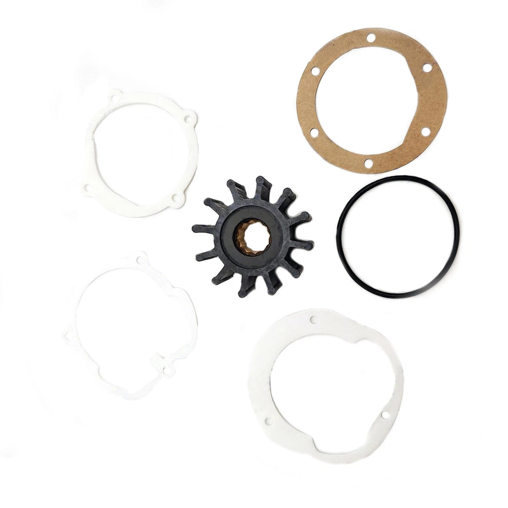 Impeller Kit for Jabsco 1210-0001, 3805-0001, Onan 132-0162, Perkins 0460038, 860203