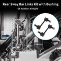 2X Rear Stabilizer Link No Bushing for Hyundai Santa Fe (2013–2018)