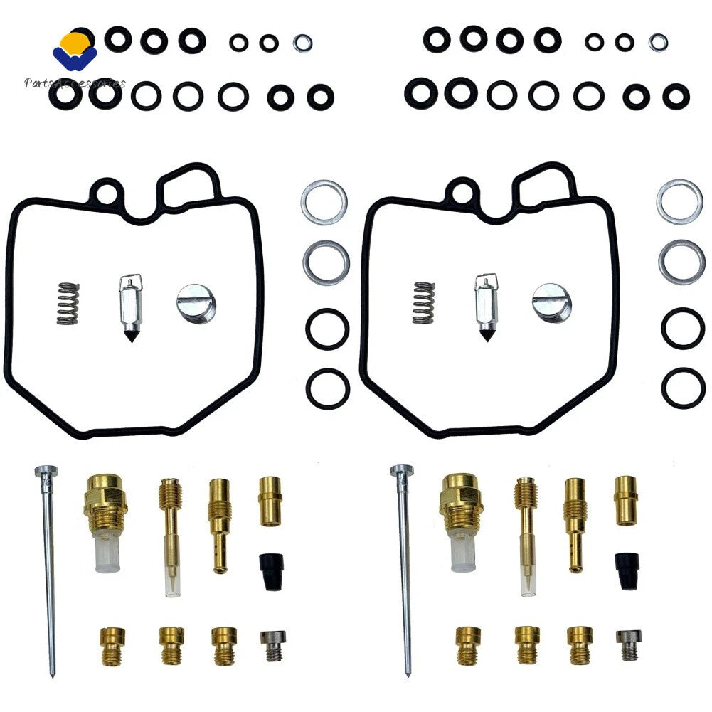 Set of 2 Carburetor Rebuild Kits for Honda Silver Wing 500 GL500 GL500I CX500 (1981–1982)