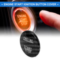 Push Start Button Cover for Mercedes Benz W176 3.5cm Black (OEM) (2012–2018)