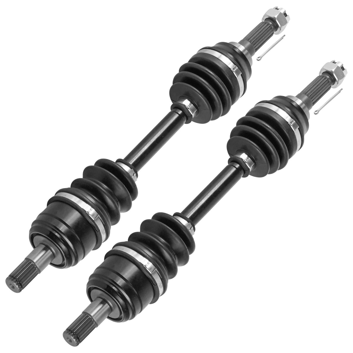 Complete Axles Front Left Right for Kawasaki Prairie 400 KVF400 4x4 (1997-2002)