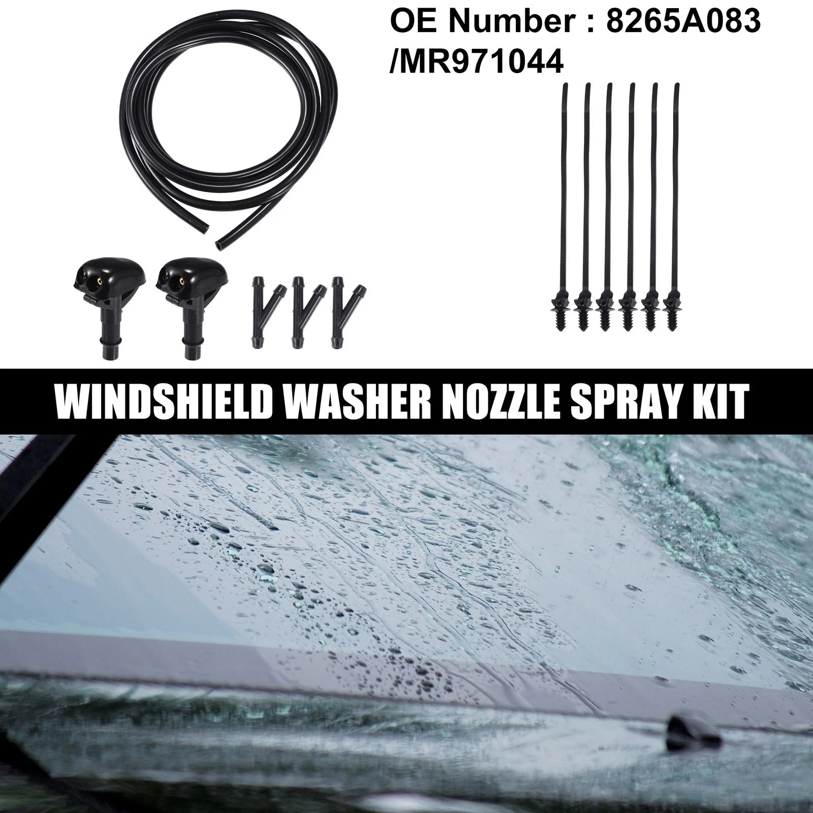 Windshield Washer Nozzle Spray for Mitsubishi Montero (2005–2015)