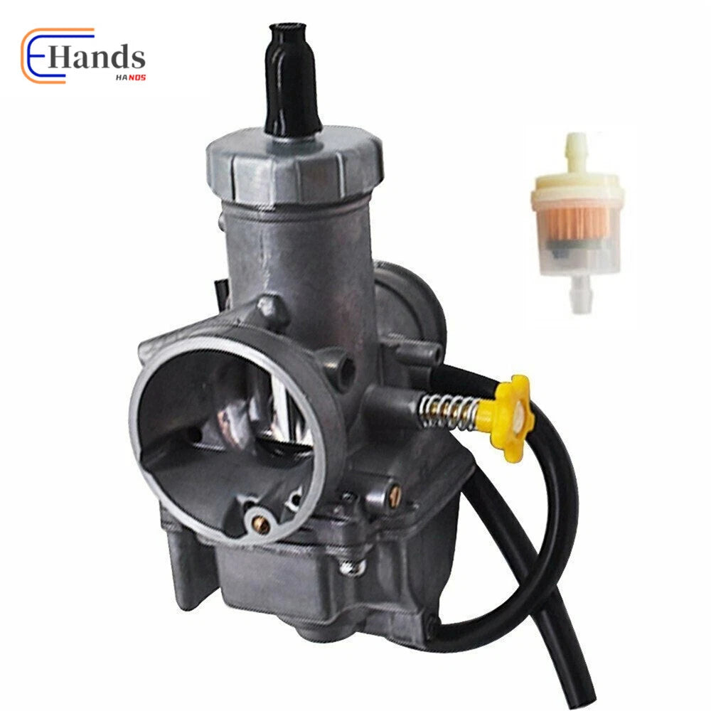 28MM Carburetor + Air Filter for Suzuki RM80 RM85 RM85L Kawasaki KX80 KX100