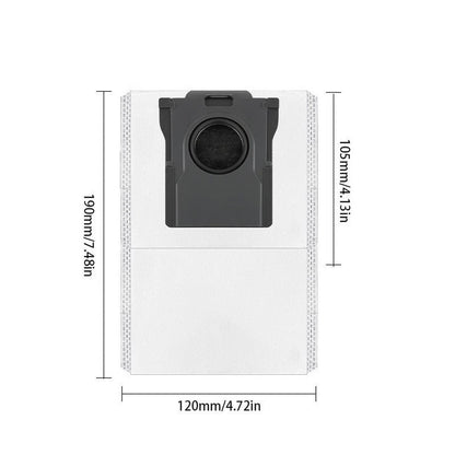 Accessory Kit for Mova E40 Ultra Robot Vacuum (No Part Numbers)