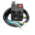 Handlebar Switch for Motorcycle Lights and Signals (Universal Fit)