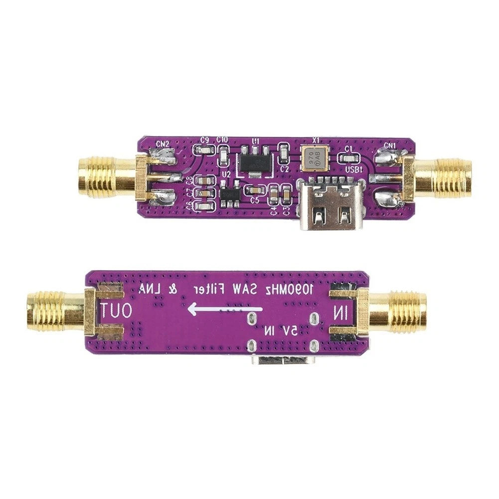 1090MHz ADS-B Active Filter for Receiver Systems (DC5V Input)