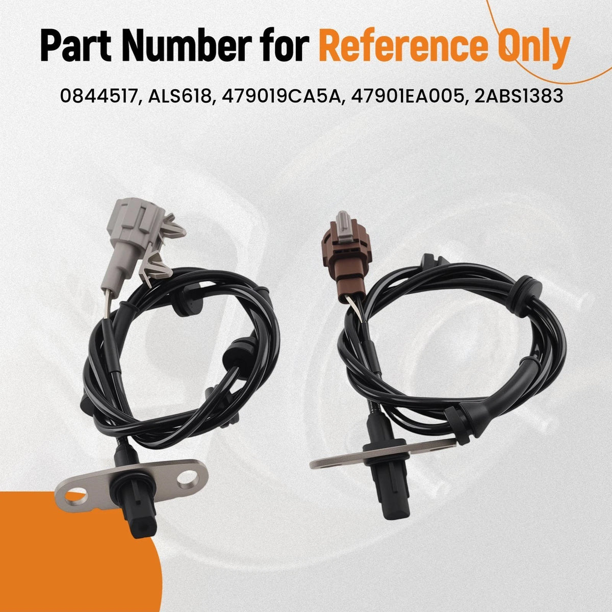 2Pcs ABS Speed Sensor Rear for Nissan Frontier (2005–2019) 479019CA5A SU13696
