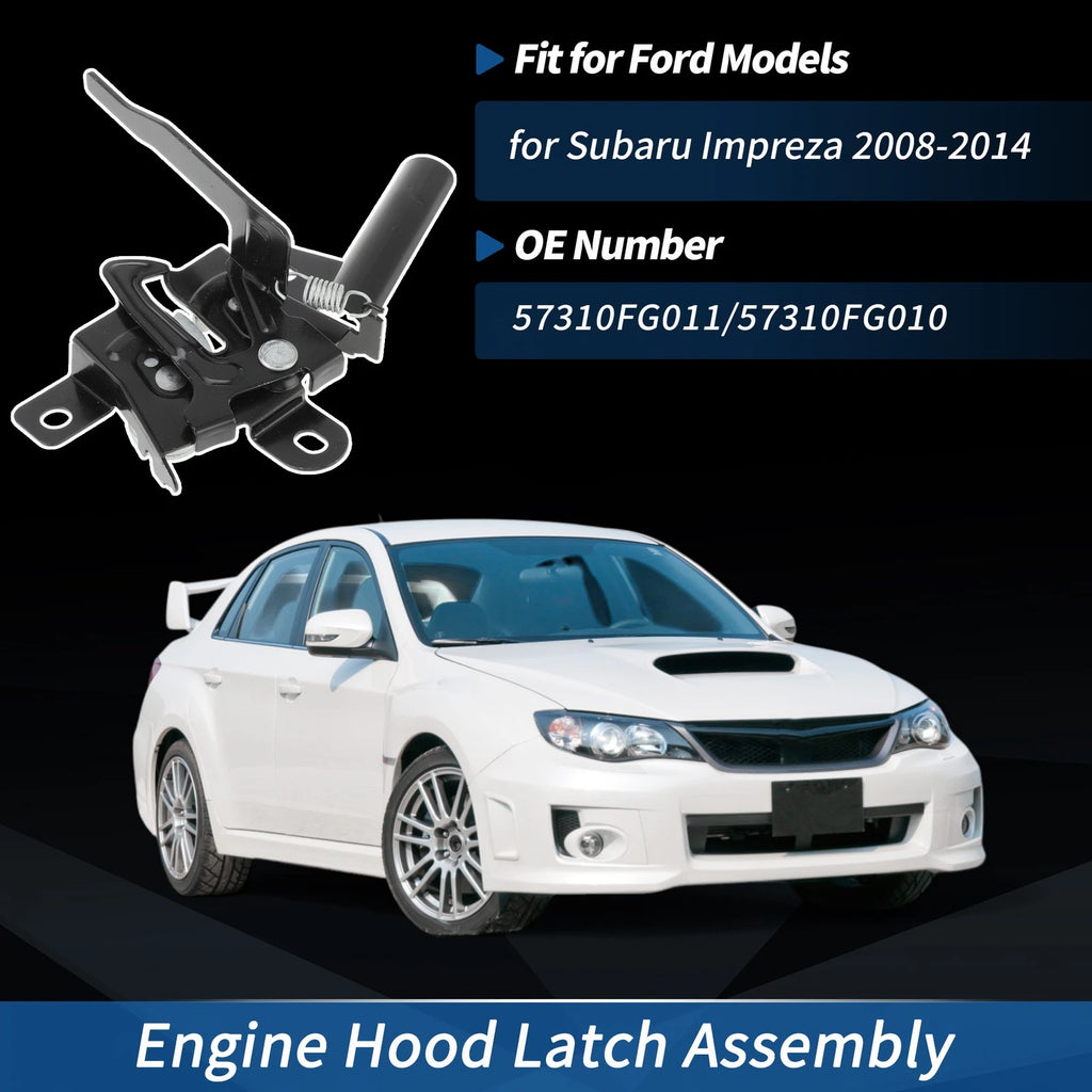 Engine Hood Latch Assembly Replacement for Subaru Impreza (2008–2014)