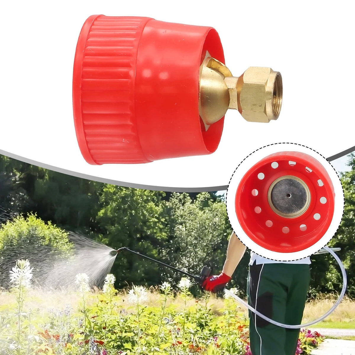 Adjustable Irrigation Spray Nozzle for Agriculture 45??