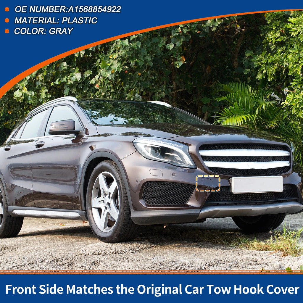 Front Tow Hook Cover for Mercedes-Benz GLA X156 (2014–2019)