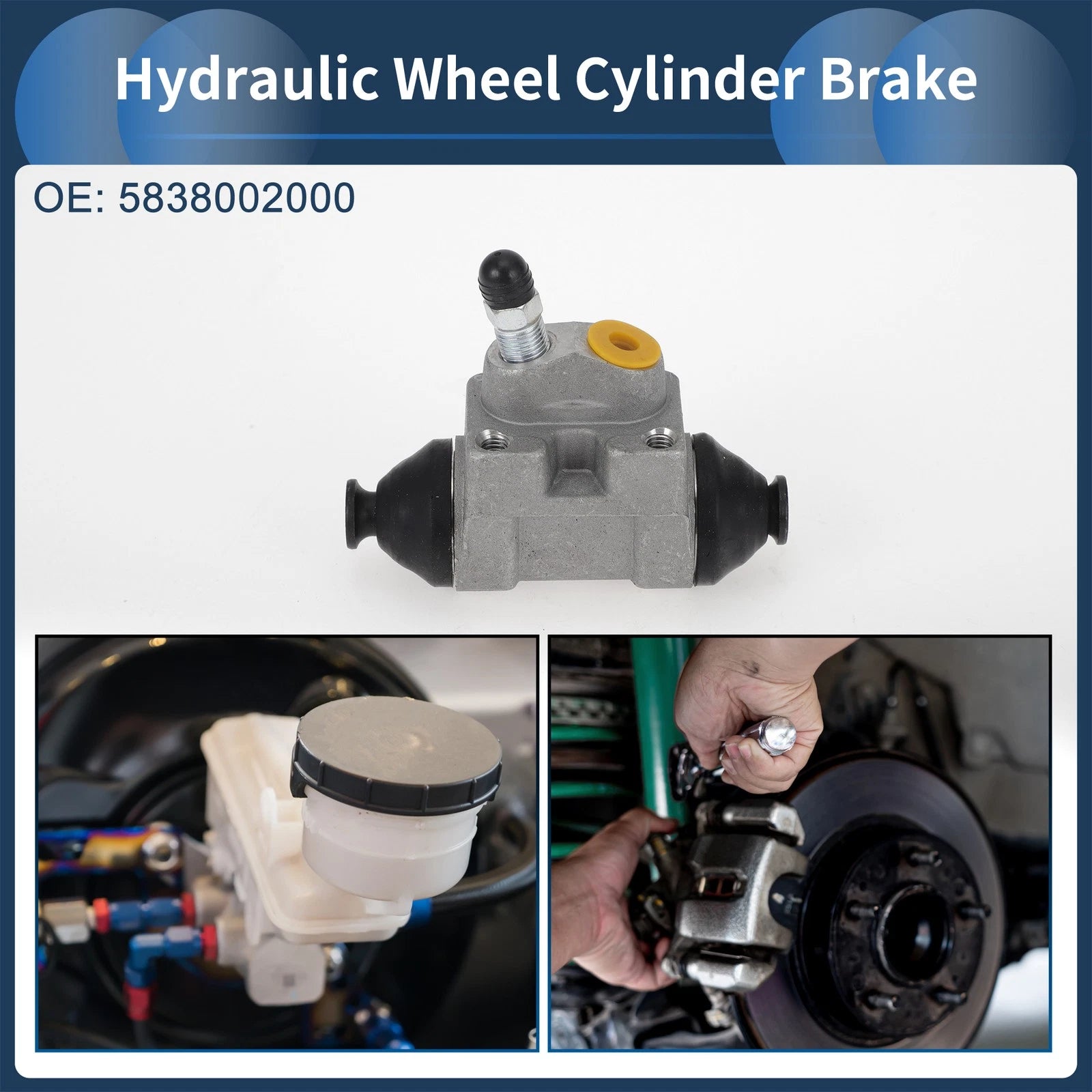Rear Brake Wheel Cylinder Replacement for Hyundai Accent (2013–2017)