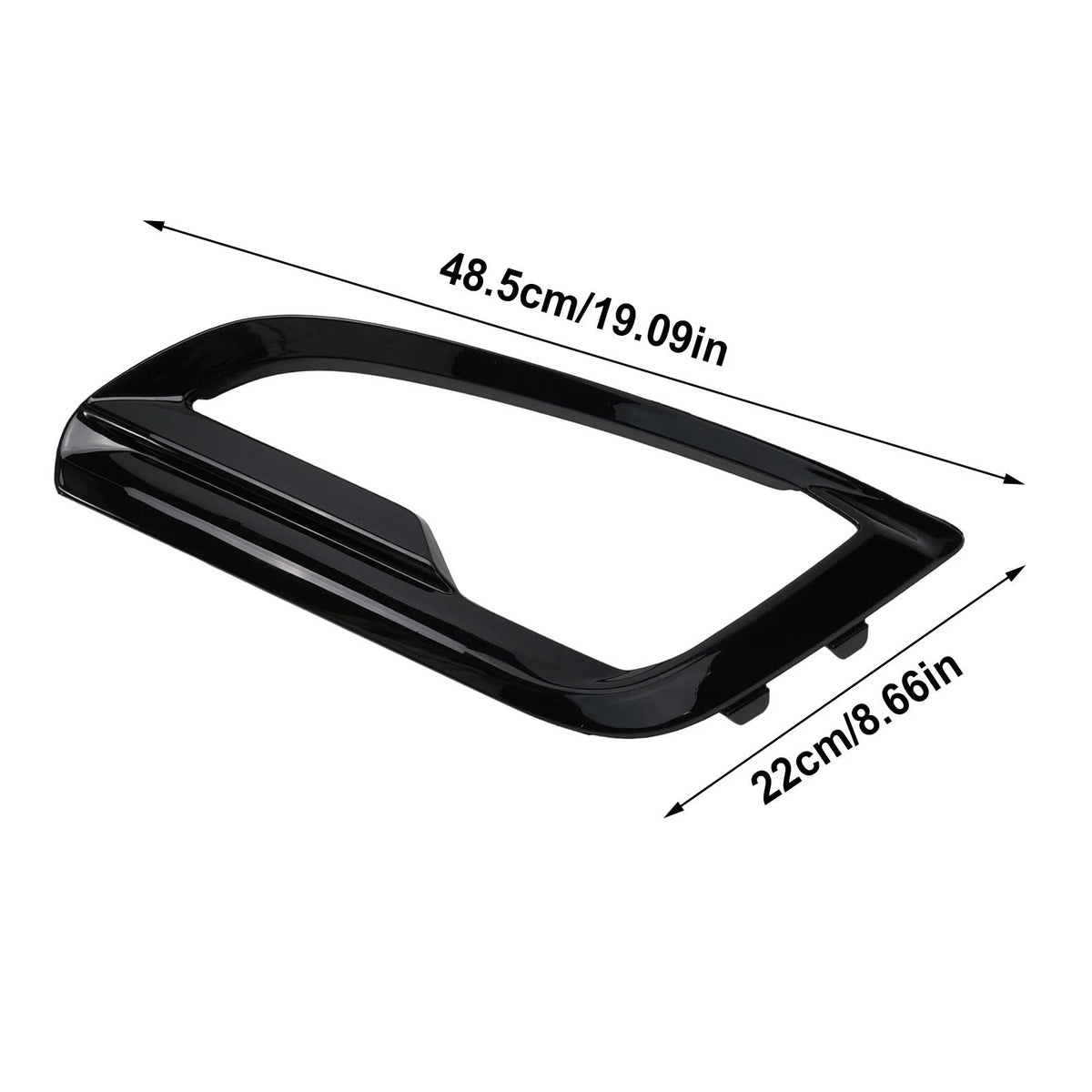 Left Side Fog Light Cover for Ford EcoSport (2018–2021)