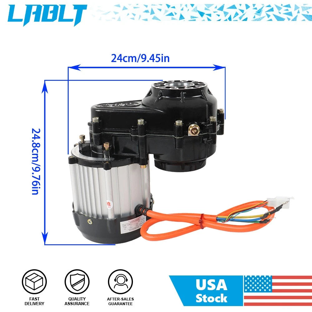 Electric Differential Motor for ATV Quad Buggy Go Kart (48V 1000W)